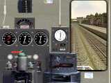 From the cab of VR T320 (using Graeme Cox's GP7 cabview)